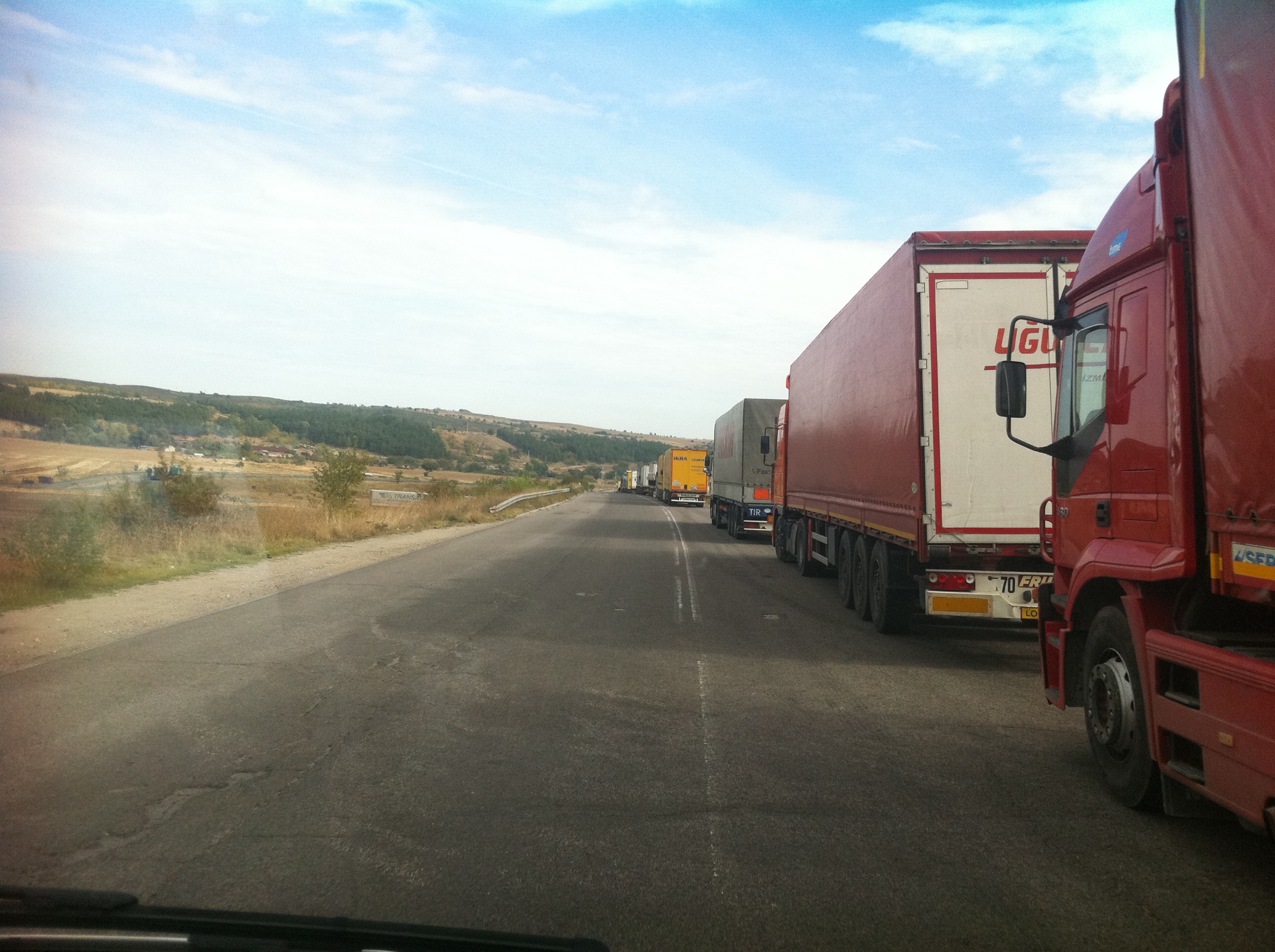 Обстановка на границе Болгарии и Турции